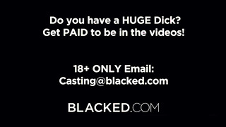 Blacked - Vörös szőrös pinás kiscsaj meghágva