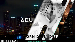 ADULT TIME - Krissy Lynn szőrös picsája megkúrva