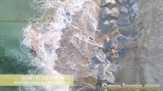 Fiatal orosz néger Mary Rock alaposan bekúrva