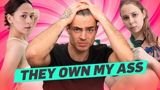 Dupla orosz szeximádó megőrül a bőrös virsli nyaldosásától