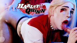 Méretes kuki a harley quinn jelmezben - Mollyredwolf csábítása