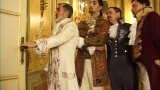 La Maschera di Ferro legelső epizód retro pornó Chris Charming méretes farkával és kicsike csöcsű nőci análjával